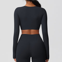 Firè Sculpt Seamless Long Sleeve Crop Top