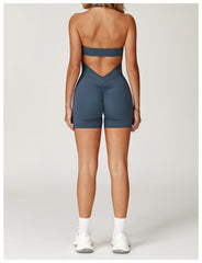 Empower Halter Pocket Romper