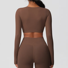 Firè Sculpt Seamless Long Sleeve Crop Top