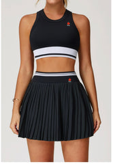 Firè Court Side Pleated Skirt Set