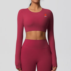 Firè Sculpt Seamless Long Sleeve Crop Top
