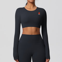 Firè Sculpt Seamless Long Sleeve Crop Top