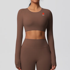 Firè Sculpt Seamless Long Sleeve Crop Top