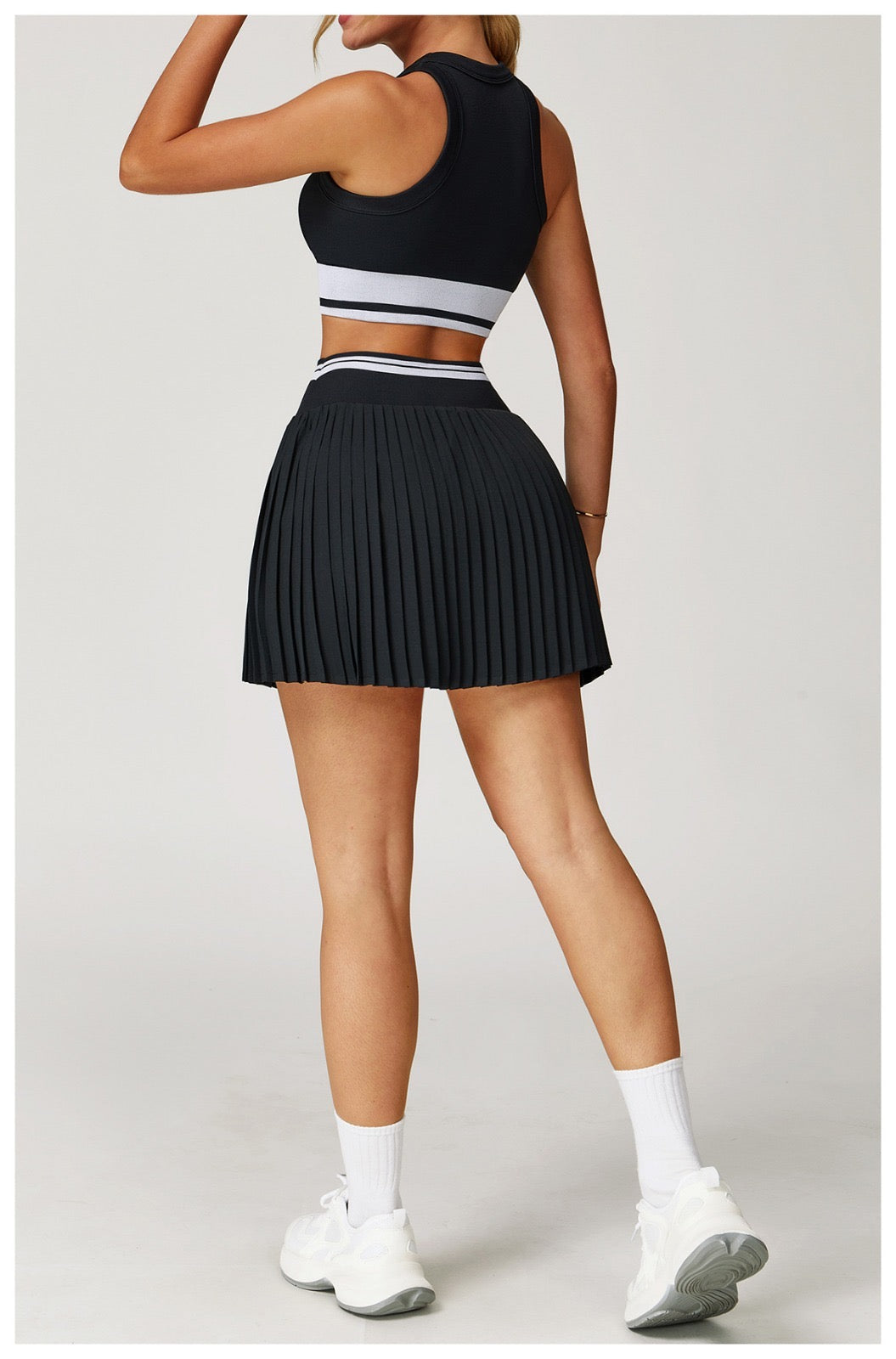 Firè Court Side Pleated Skirt Set